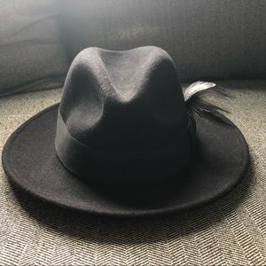 Epoch Men’s Black Wool L/XL Fedora